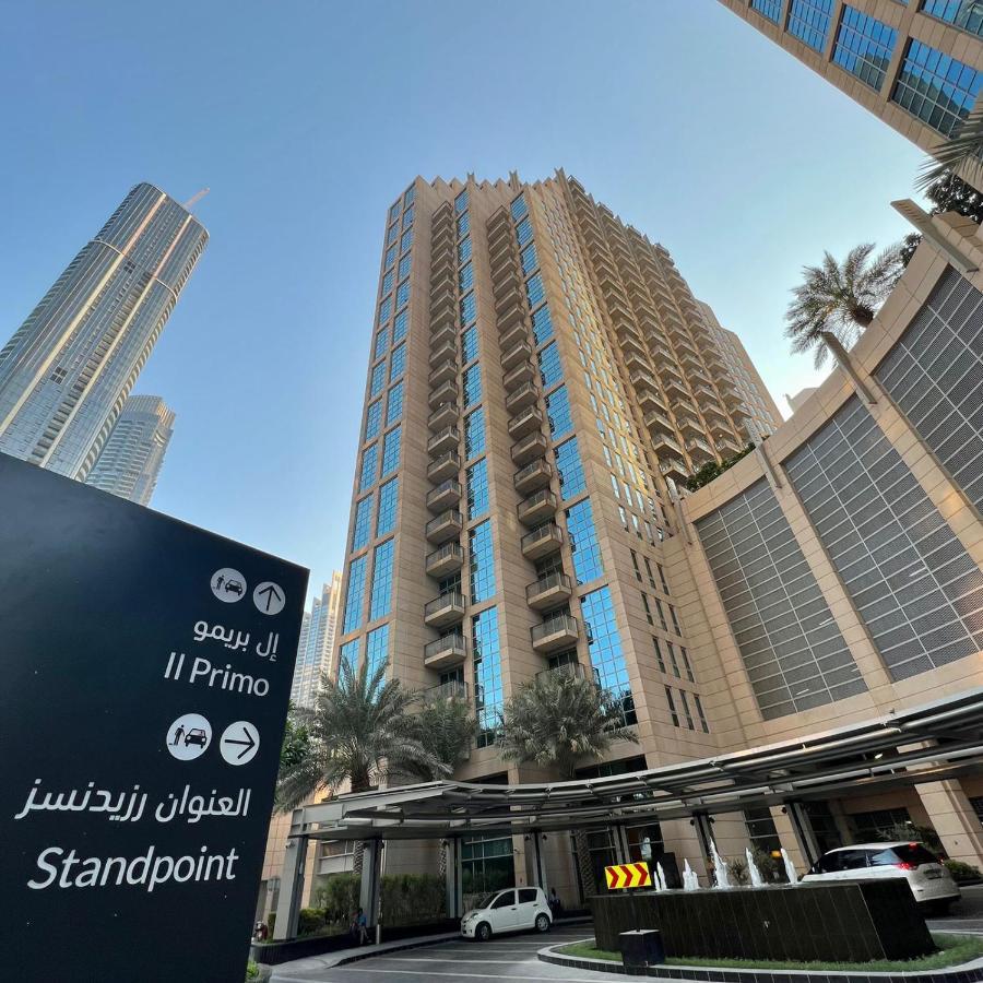 First Class Studio With Dubai Downtown Boulevard View Apartment Exterior photo